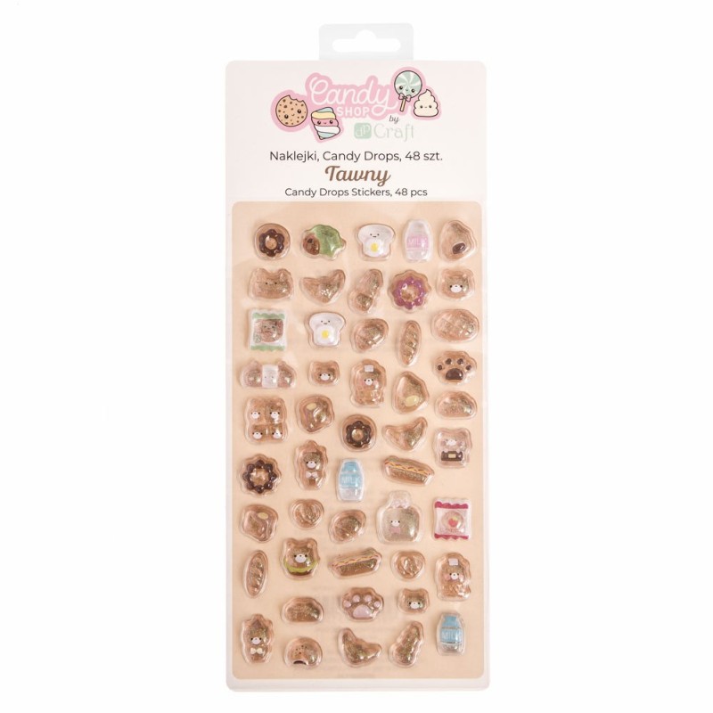 Naklejki Candy Drops 48szt Tawny DPNK-295 Dalprint